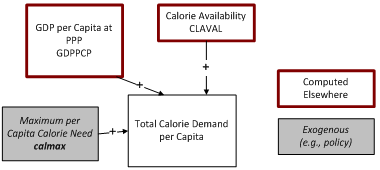 calorie demand