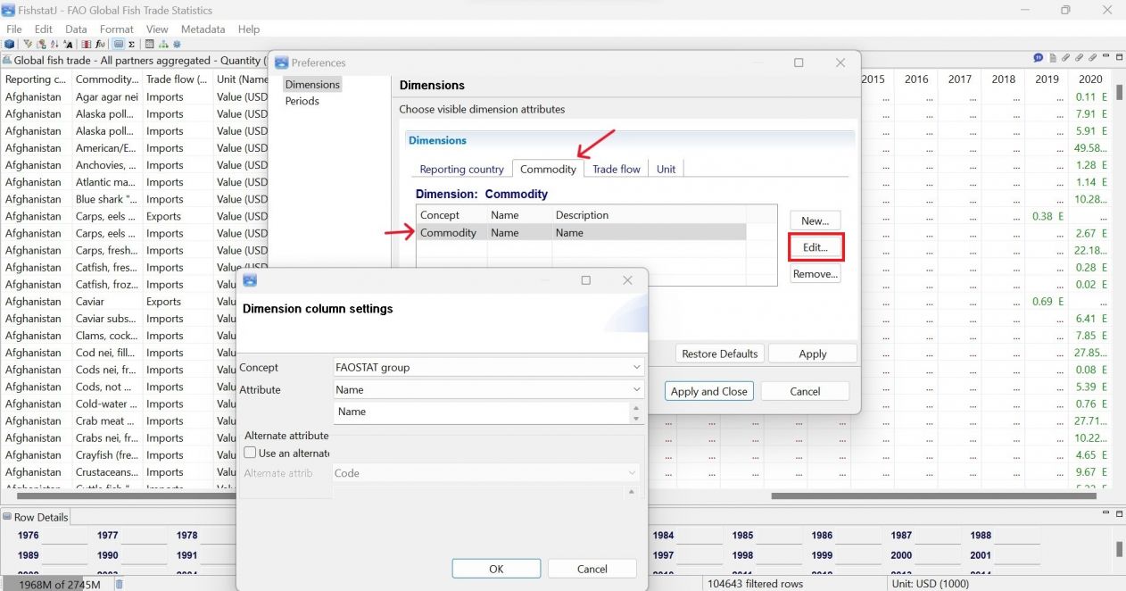 FishStatJ Software for Fishery and Aquaculture Statistical Time Series ...
